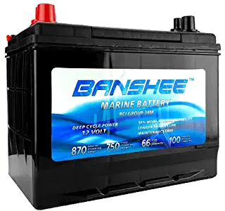 Marine Starting Battery Replaces 8006-006 SC34M Group 34
