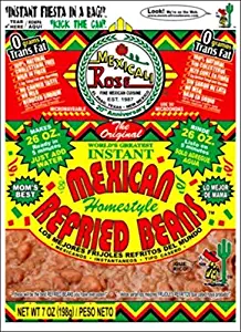 Mexicali Rose Instant Homestyle Refried Beans 7oz (Pack of 3)