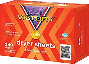 Home Victory Dryer Sheets, Spring Lavender, 240 Count