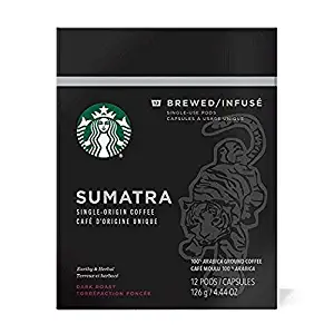 Starbucks Sumatra Brewed Coffee Verismo Pods (24 Count)