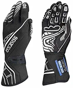 Sparco Lap RG-5 Racing Gloves 001311 (Size: 8, Black)