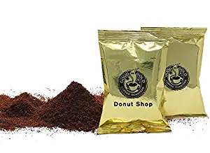Donut Shop Coffee Pouches, Good As Gold Coffee (40 / 2.0oz Pre measured coffee packets), Premium 100% Arabica Medium Roast Blend