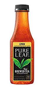 Pure Leaf Iced Tea, Lemon, 18.5oz Bottles (12 Pack)