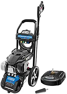 Powerstroke 3100PSI Yamaha Gas Pressure Washer with 14” Surface Cleaner and Turbo Nozzle