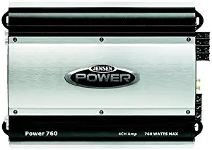 Jensen Power760 4-Channel 760 Watt Amplifier (Black)
