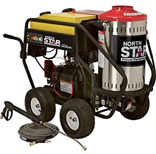 NorthStar Gas Wet Steam and Hot Water Pressure Washer - 3000 PSI, 4.0 GPM, Honda Engine