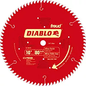 Diablo D1080X ATB Fine Finish Saw Blade