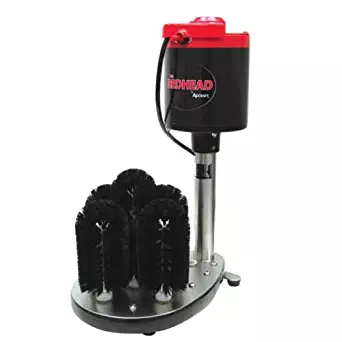 Adcraft GW-120 Redhead 5-Brush Electric Glass Washer, 1/3-HP, 115-Volt