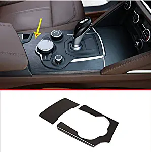 TongSheng Carbon Fiber ABS Interior Car Center Console Gear Shift Panel Cover Trim for Alfa Romeo Stelvio 2017 2018 2019 Auto Accessories