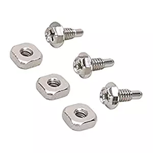Repairwares Clothes Dryer Power Cord Connector Hardware 279393 279393D 279393VP 3184 AP3020386 PS334188 (6 Piece Nut and Bolt Screw Kit)