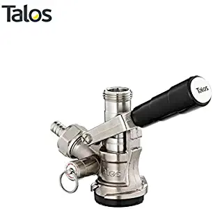 Talos Sankey D System Tap Keg Coupler - Stainless Steel Probe