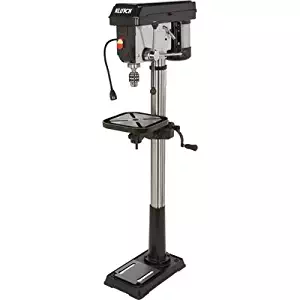 Klutch Floor Drill Press - 12-Speed, 14in. 1 HP, 120V