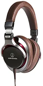 Audio-Technica ATH-MSR7GM SonicPro Over-Ear High-Resolution Audio Headphones, Gun Metal Gray